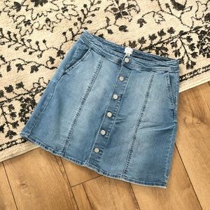 A NEW DAY denim jean skirt 12